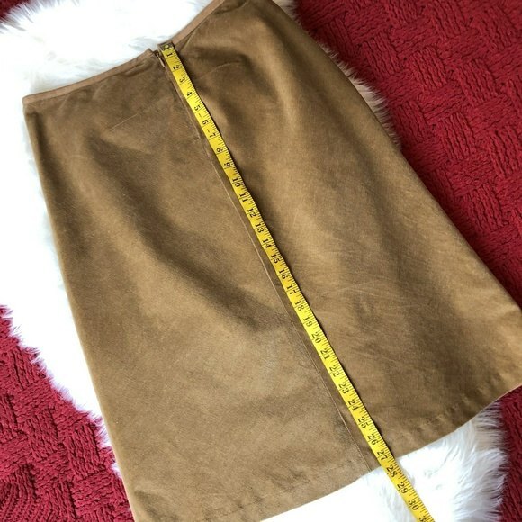 Bob Timberlake | Tan Modest A-line Skirt - Picture 5 of 7